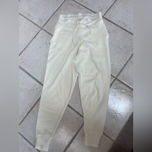 High waist sweater joggers. Part of matching set